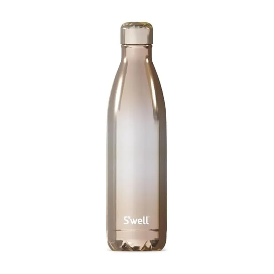 s-well-stainless-steel-water-bottle-25oz-rose-gold-ombre-triple-layered-vacuum-i image 1