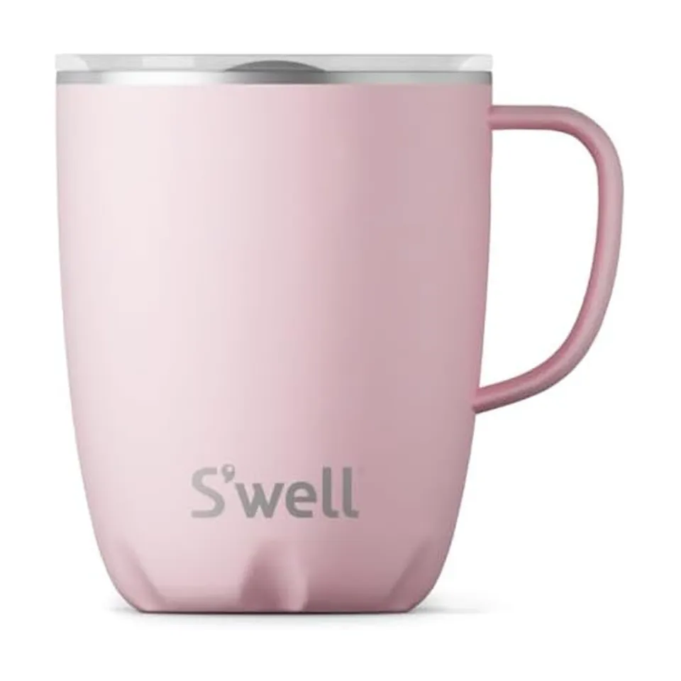 s-well-12oz-stainless-steel-mug-with-handle-pink-topaz image 1