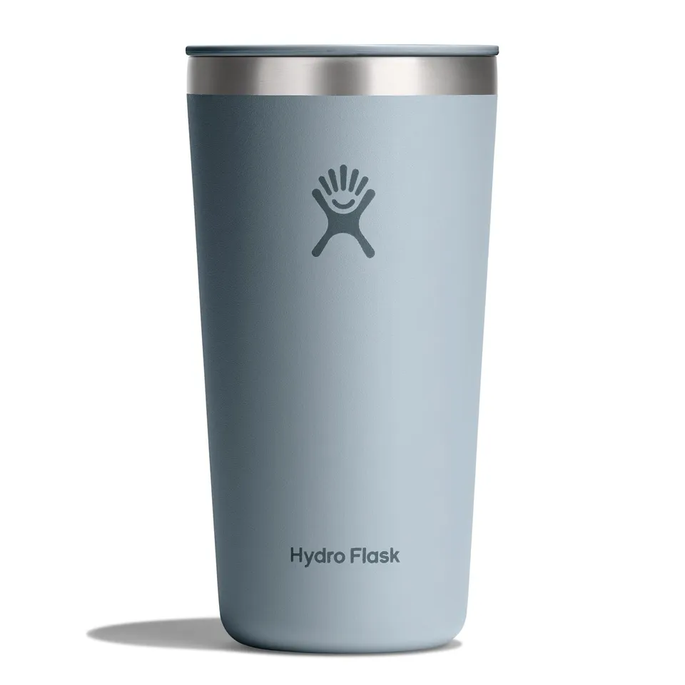 hydro-flask-all-around-tumbler-20-oz-shale-gray-press-in-lid-insulated-travel-mu image 1
