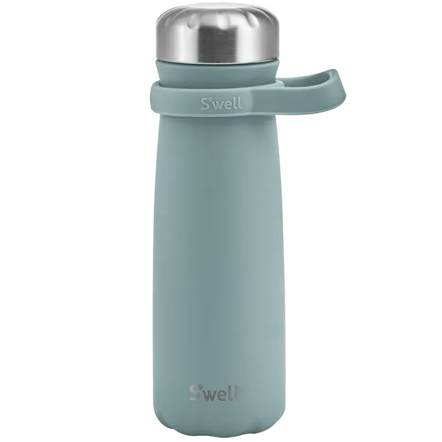 s-well-stainless-steel-traveler-with-handle-24-oz-eucalyptus-triple-layered-vacu image 1