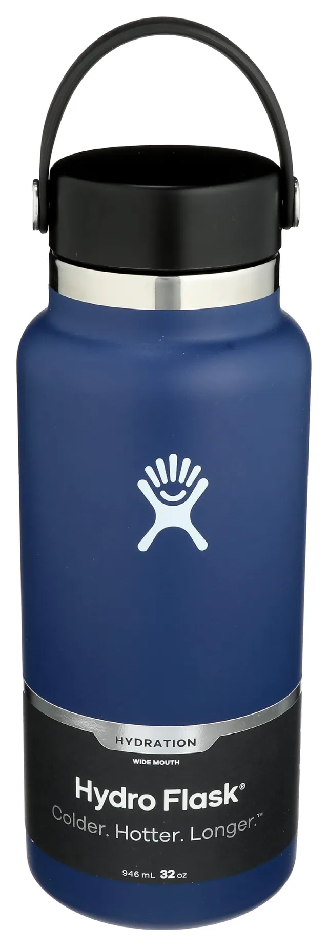 hydro-flask-wide-mouth-flex-cap-bottle-20-oz-stainless-steel-insulated-water-bot image 1