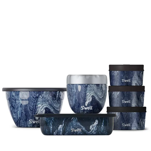 s-well-organized-eats-bundle-food-storage-set-with-eats-salad-bowl-kit-bento-box image 1