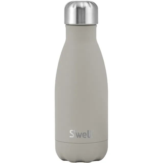 s-well-stainless-steel-water-bottle-9oz-lunar-grey-triple-layered-vacuum-insulat image 1