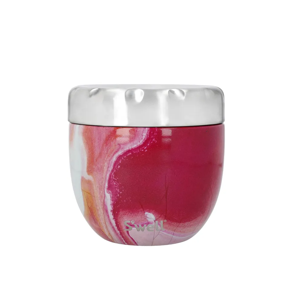 s-well-eats-2-in-1-food-bowl-with-screw-top-lid-636ml-rose-agate image 1