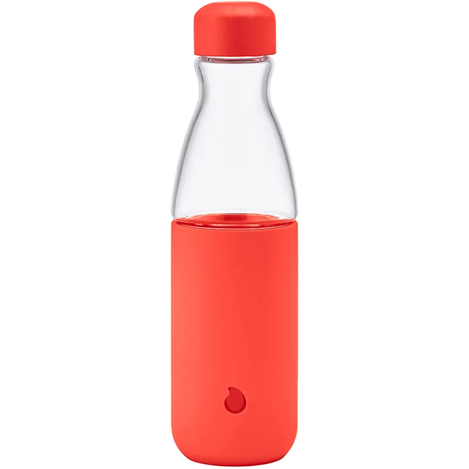 s-well-glass-original-water-bottle-18oz-radiant-coral image 1