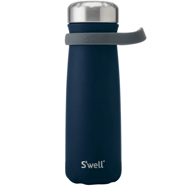 s-well-stainless-steel-traveler-with-handle-24oz-azurite-triple-layered-vacuum-i image 1