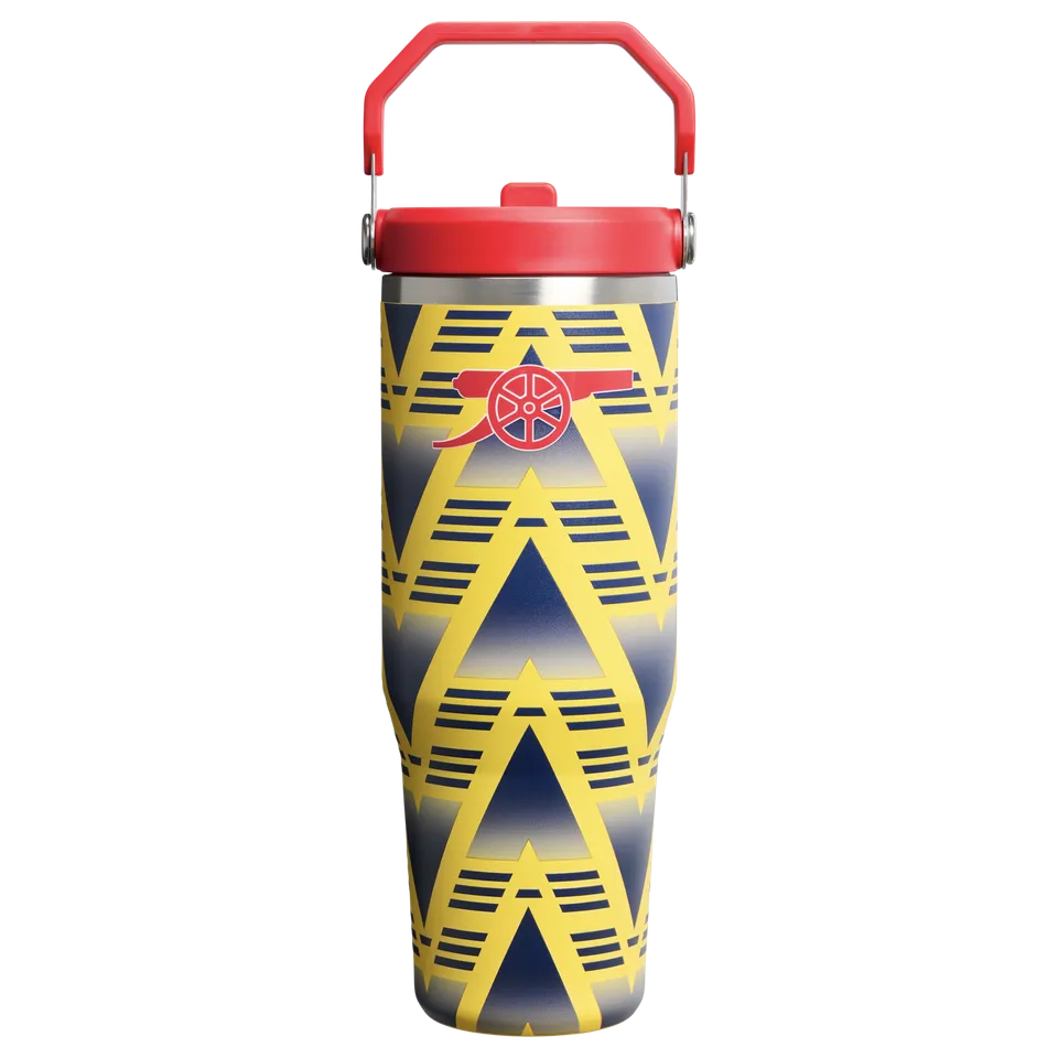 stanley-1913-x-arsenal-iceflow-flip-straw-tumbler-30-oz image 1