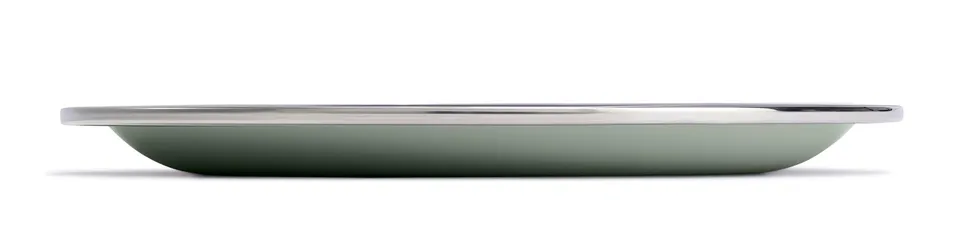 hydro-flask-outdoor-kitchen-plate-stainless-steel-reusable-plate-agave-green image 1