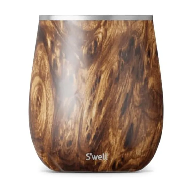 s-well-stainless-steel-wine-tumbler-9oz-teakwood-triple-layered-vacuum-insulated image 1