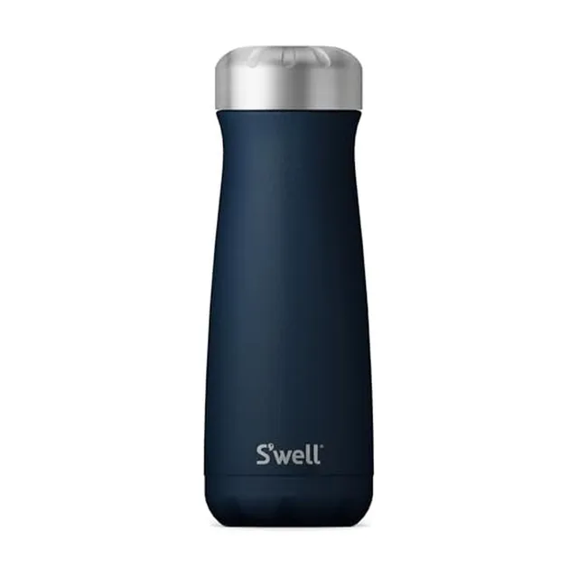 s-well-traveler-20oz-stainless-steel-bottle-azurite-blue-triple-layer-vacuum-ins image 1