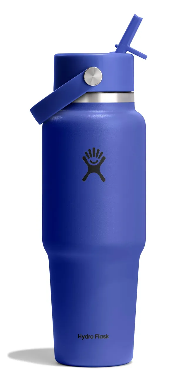 hydro-flask-32-oz-travel-bottle-insulated-stainless-steel-with-wide-flex-straw-l image 1