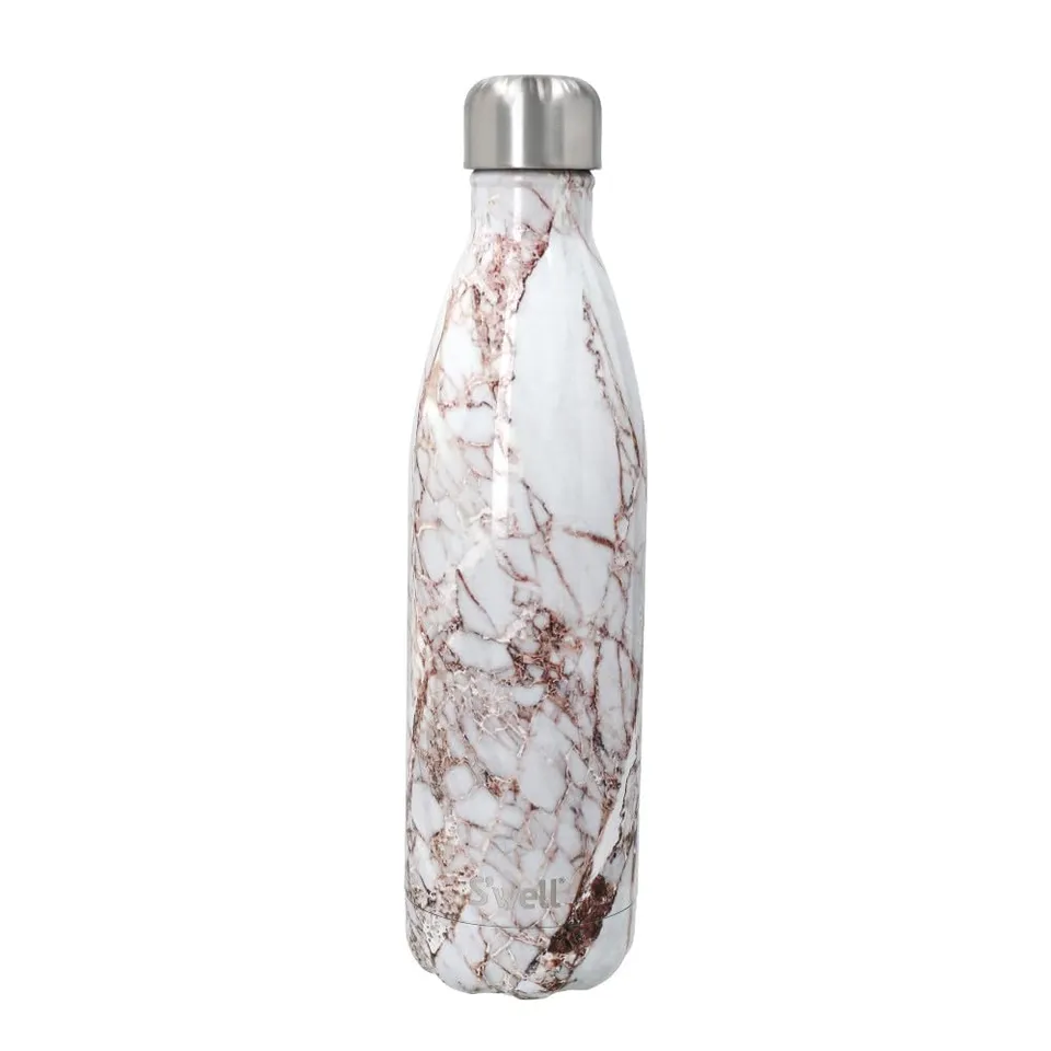 s-well-calacatta-gold-stainless-steel-reusable-water-bottle-750ml image 1