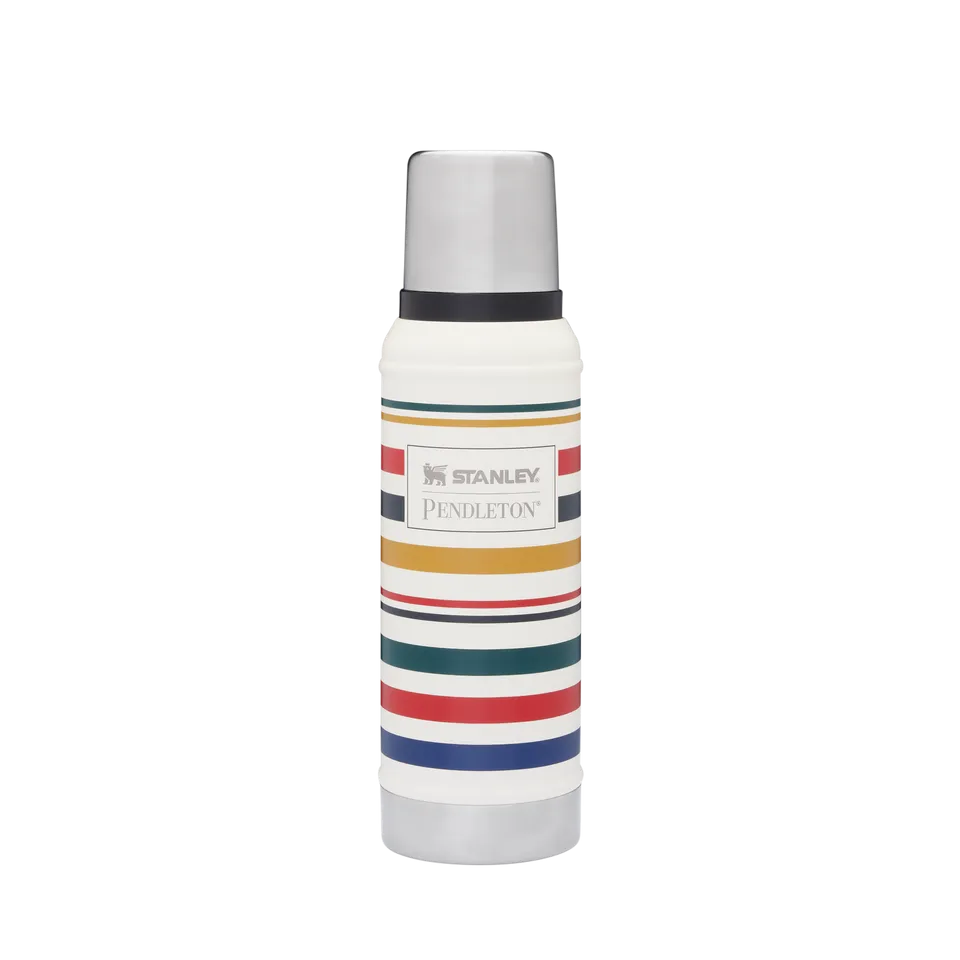 stanley-1913-x-pendleton-classic-bottle-1-0-qt-insulated-stainless-steel-support image 1