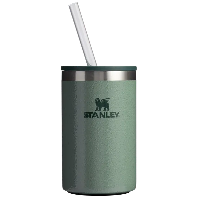 stanley-1913-the-everyday-can-cooler-cup-10-oz-with-reusable-straw-and-press-in- image 1