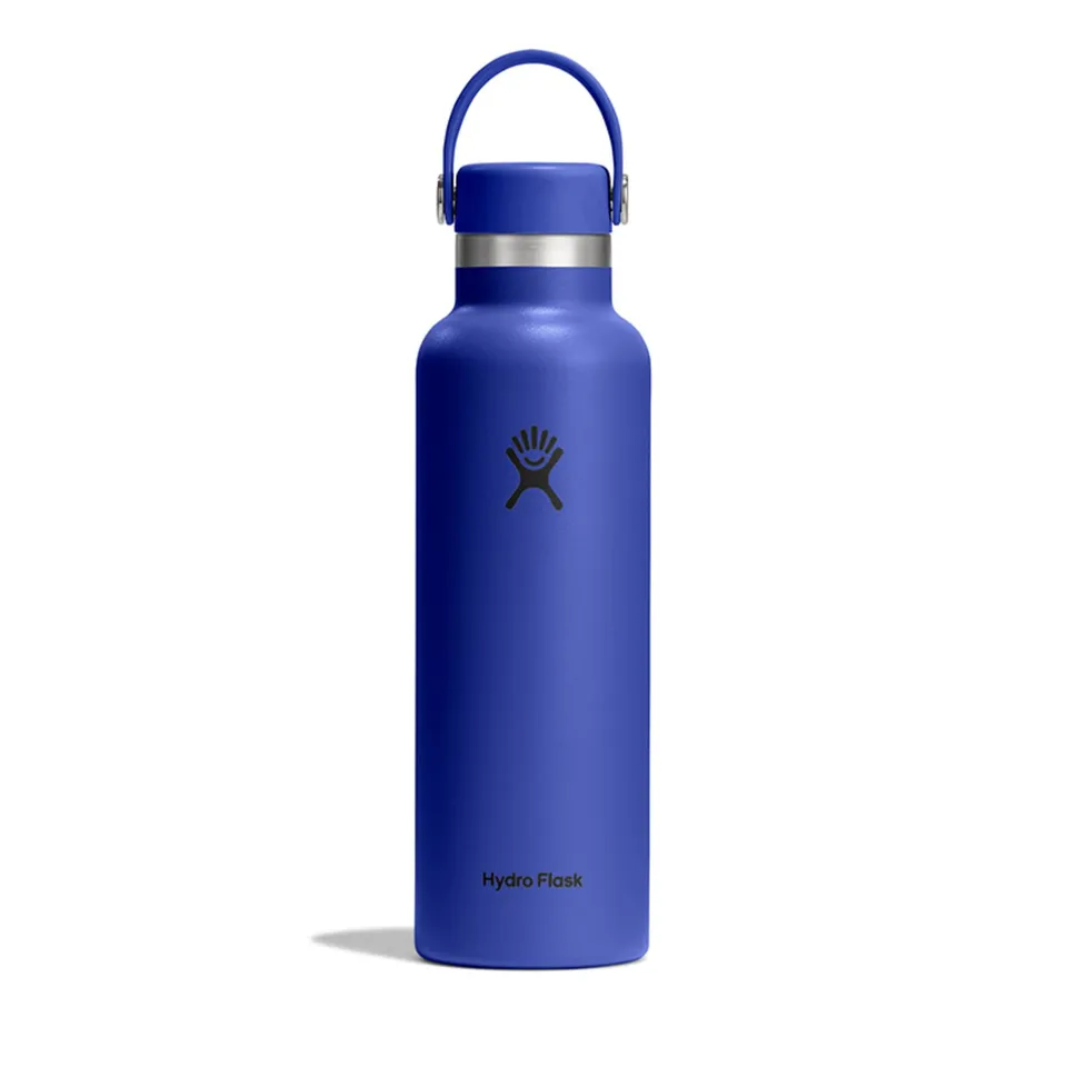 hydro-flask-21-oz-standard-mouth-insulated-water-bottle-capri-blue image 1