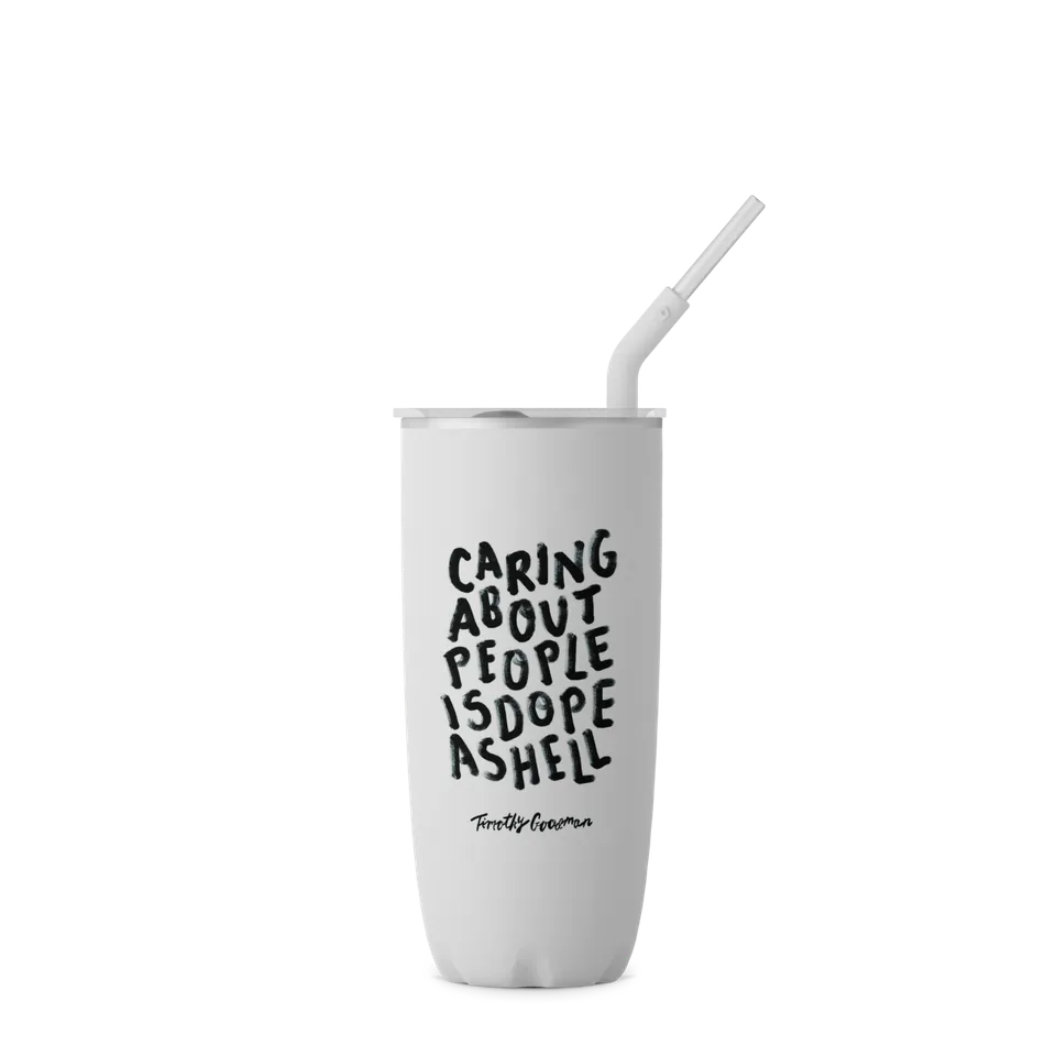 timothy-goodman-x-s-well-tumbler-with-straw-24oz-stainless-steel-insulated-tumbl image 1