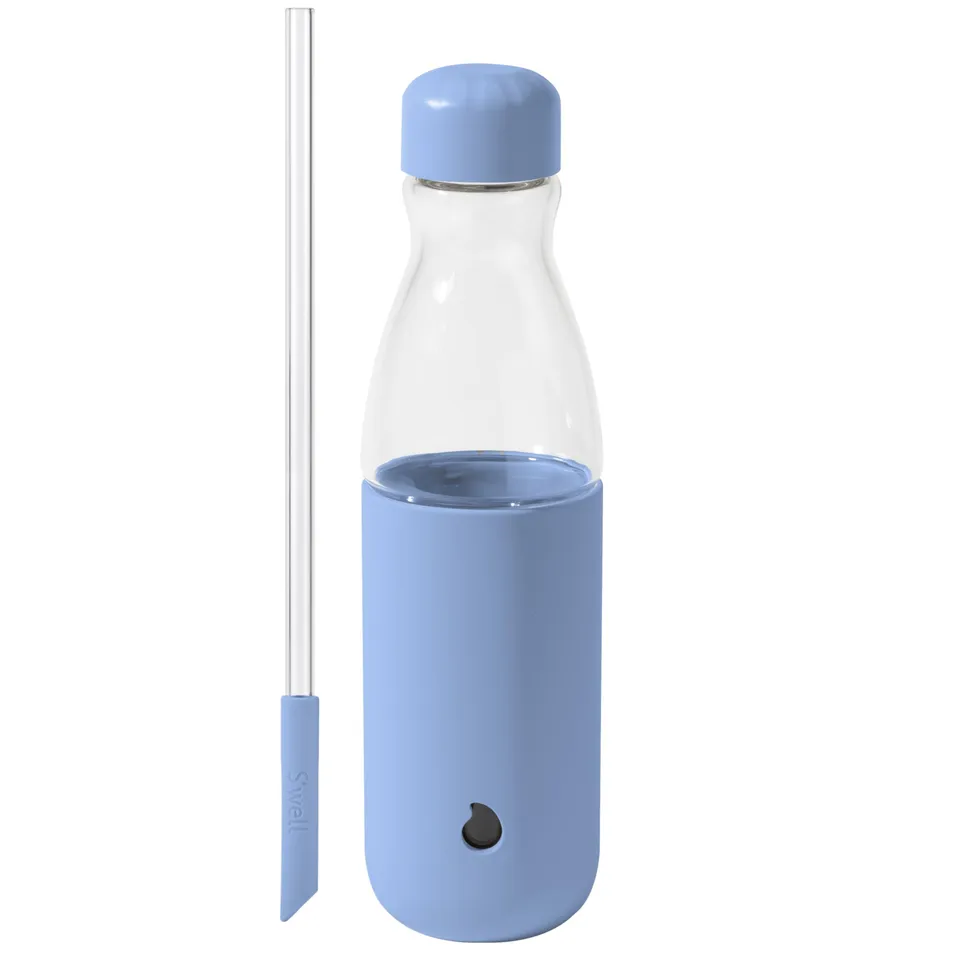 s-well-glass-original-water-bottle-with-straw-18oz-chambray-borosilicate-glass-w image 1