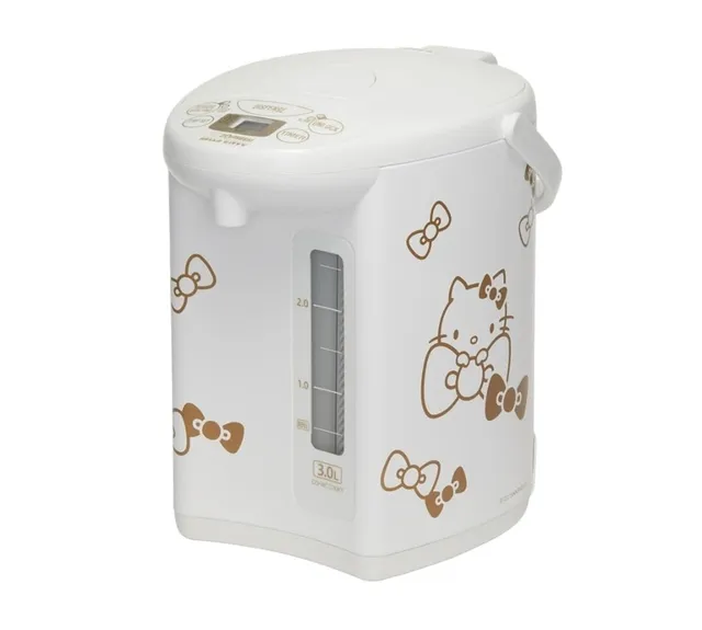 zojirushi-x-hello-kitty-micom-water-boiler-warmer-3-0l-white-4-keep-warm-temps-e image 1