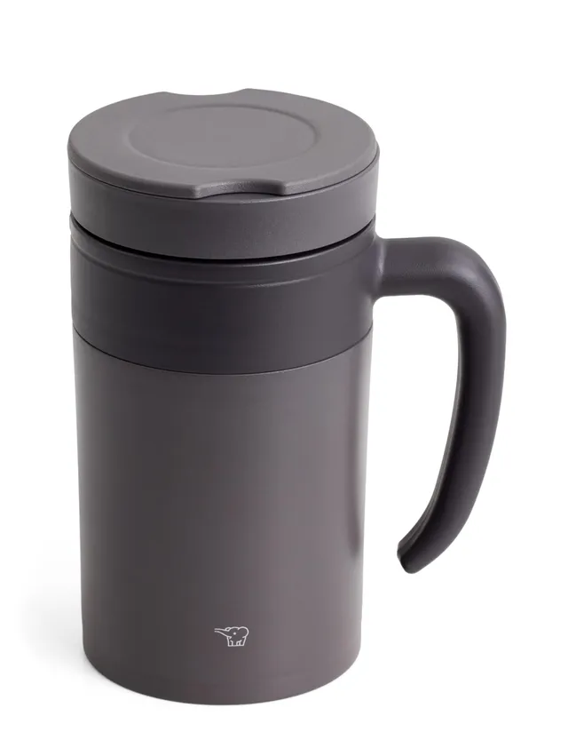 zojirushi-16-oz-stainless-steel-tea-tumbler-with-handle-dual-infuser-strainer-br image 1