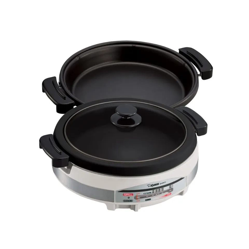 zojirushi-ep-rac50-gourmet-d-expert-1350-watt-electric-skillet-with-two-plates-a image 1