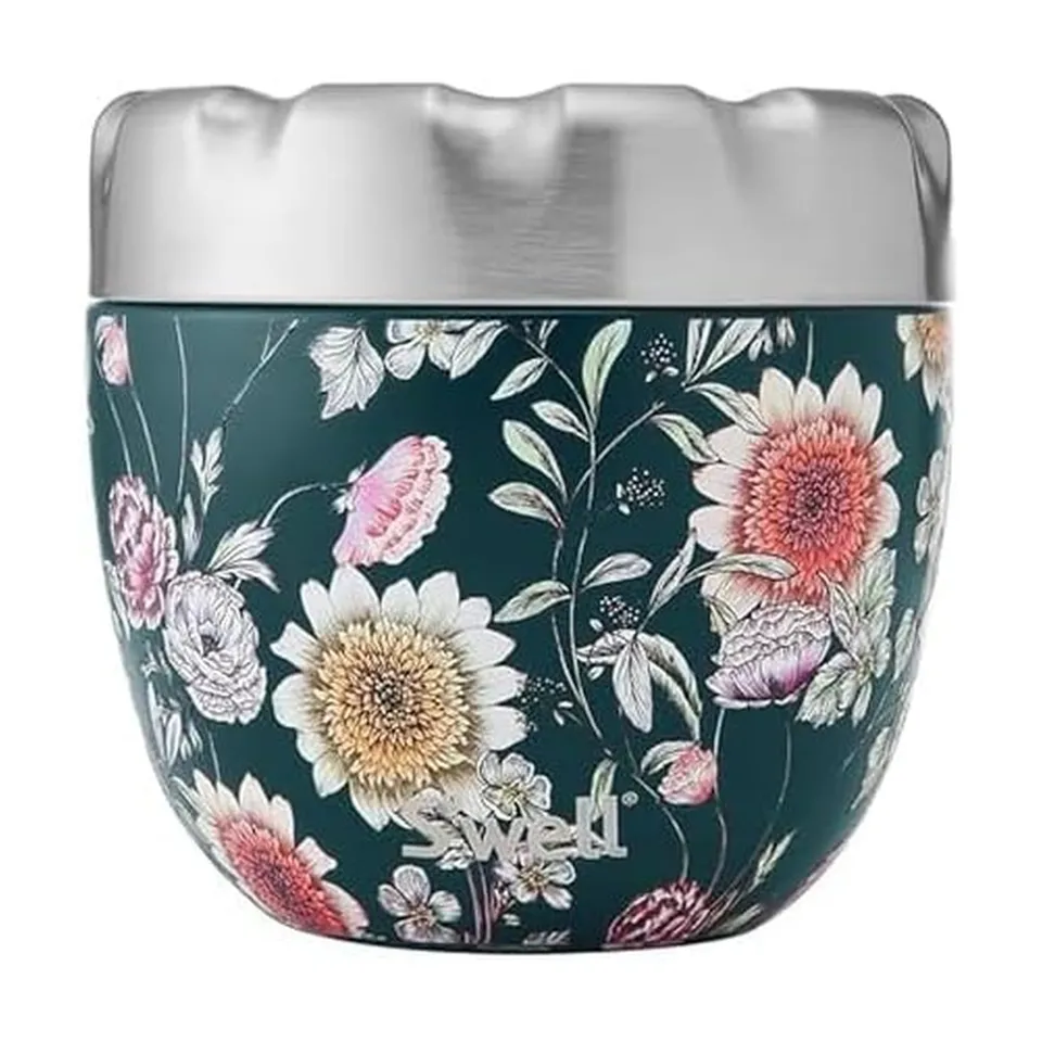 s-well-eats-stainless-steel-food-bowl-21-5oz-midnight-botanical-triple-layered-v image 1