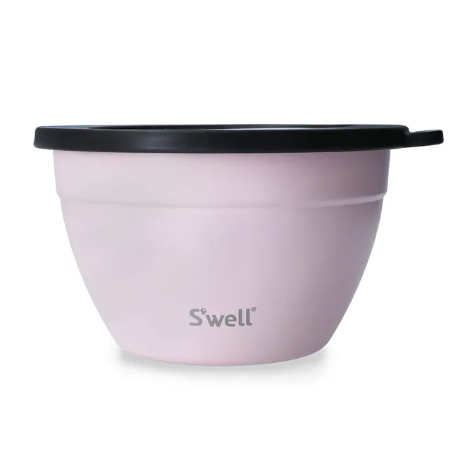 s-well-salad-bowl-kit-1-9l-pink-topaz-leak-proof-with-condiment-container-tray image 1
