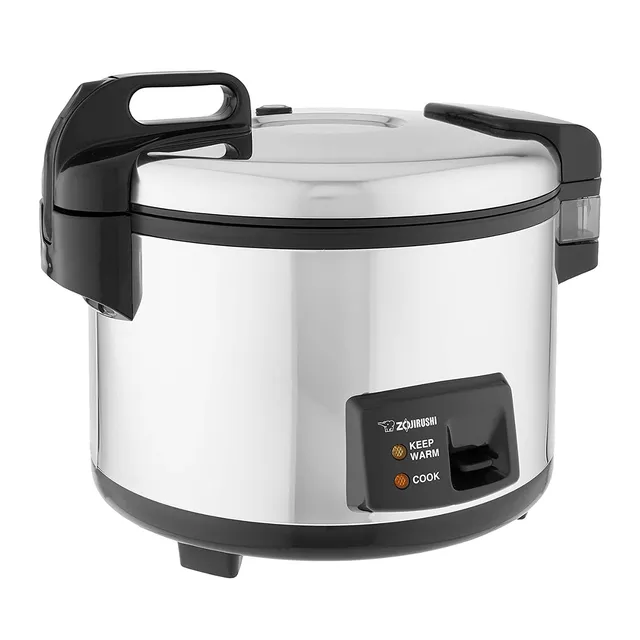 zojirushi-nyc-36-commercial-rice-cooker-and-warmer-20-cup-uncooked-stainless-ste image 1