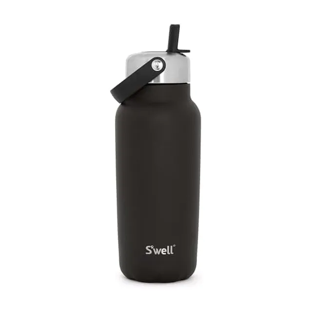 s-well-recycled-stainless-steel-explorer-32oz-onyx-triple-layer-vacuum-insulated image 1