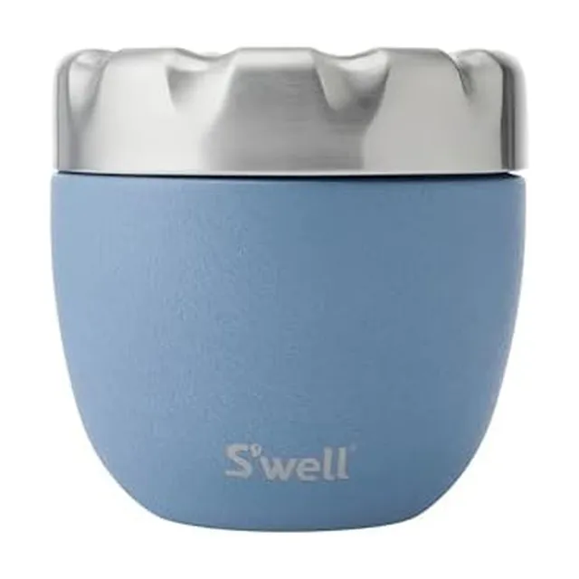 s-well-eats-21-5oz-stainless-steel-food-bowl-set-desert-sky-vacuum-insulated image 1