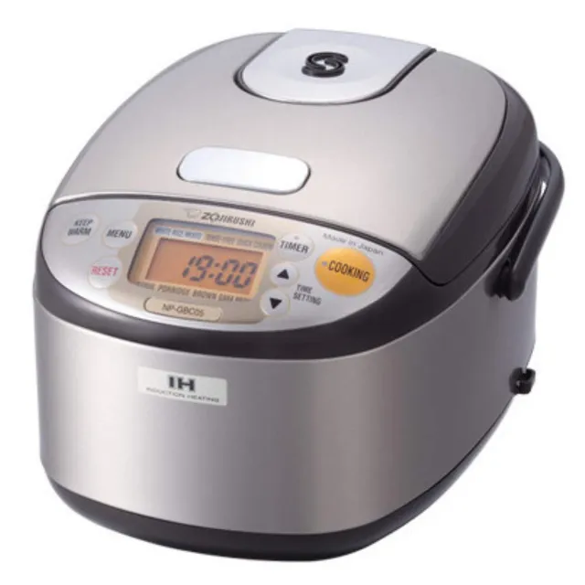zojirushi-np-gbc05xt-induction-heating-rice-cooker-warmer-3-cups-stainless-dark- image 1