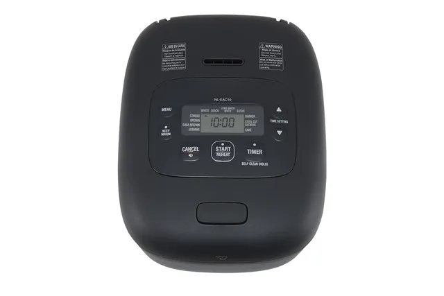 zojirushi-nl-eac10ba-micom-rice-cooker-warmer-5-5-cups-black image 1