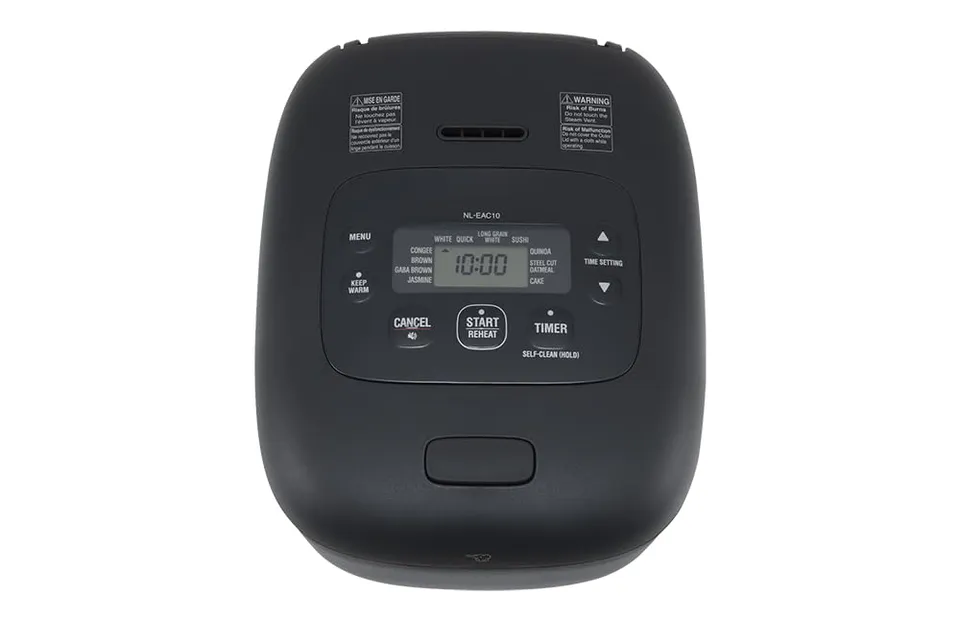 zojirushi-nl-eac10ba-micom-rice-cooker-warmer-5-5-cups-black image 1