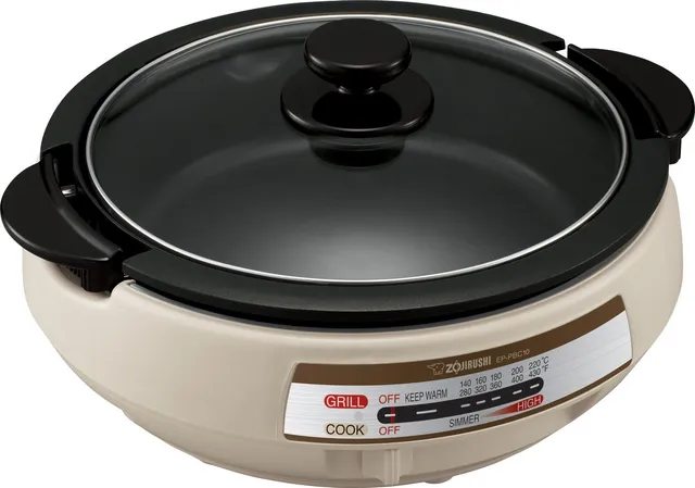 zojirushi-gourmet-d-expert-electric-skillet-ep-pbc10-titanium-ceramic-nonstick-1 image 1