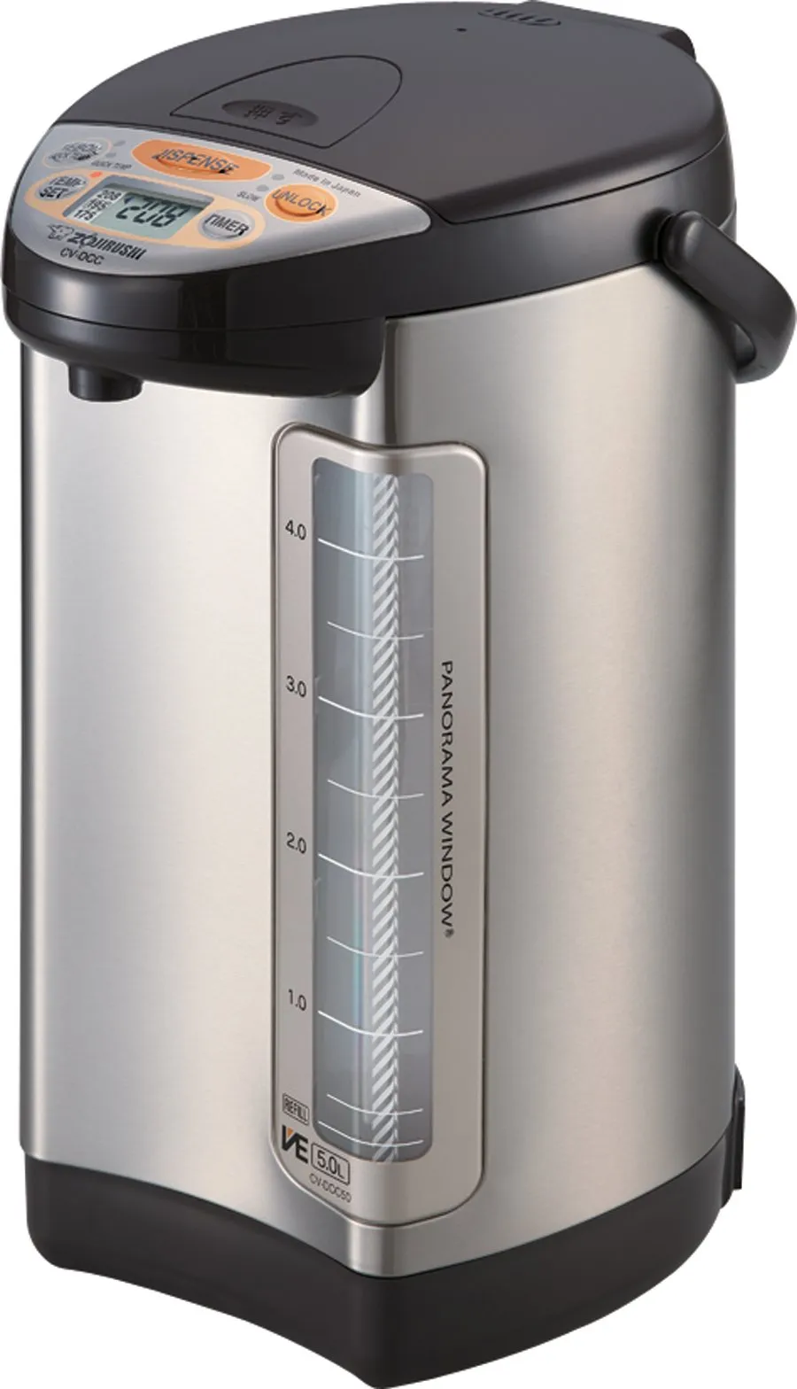 zojirushi-cv-dcc50-ve-hybrid-water-boiler-warmer-5-0l-dark-brown image 1