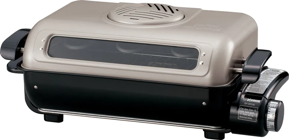 zojirushi-ef-vpc40-fish-roaster-countertop-electric-grill-with-catalytic-filter- image 1