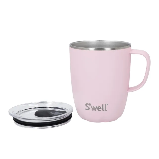s-well-350ml-mug-with-handle-pink-topaz-vacuum-insulated-splash-proof image 1