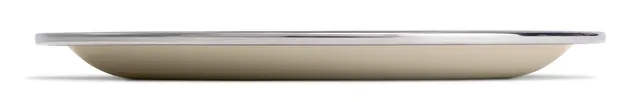 hydro-flask-outdoor-kitchen-plate-stainless-steel-reusable-camping-plate-oat-tan image 1