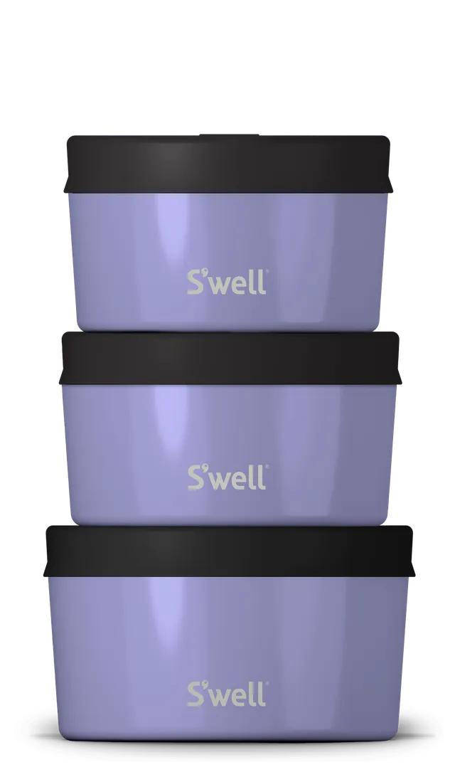 s-well-hillside-lavender-food-canister-set-10oz-16oz-24oz image 1