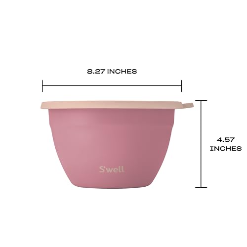 s-well-stainless-steel-salad-bowl-kit-64oz-dusty-pink-with-mini-canister-and-rem image 7