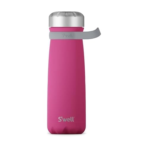 s-well-stainless-steel-traveler-with-handle-24oz-azalea-pink-triple-layered-vacu image 7