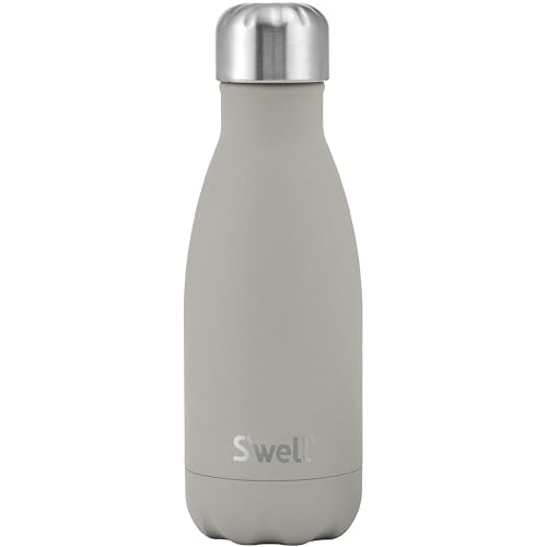 s-well-stainless-steel-water-bottle-9oz-lunar-grey-triple-layered-vacuum-insulat image 5