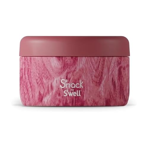 s-well-s-nack-stainless-steel-food-container-10oz-rose-arbor-double-walled-insul image 6