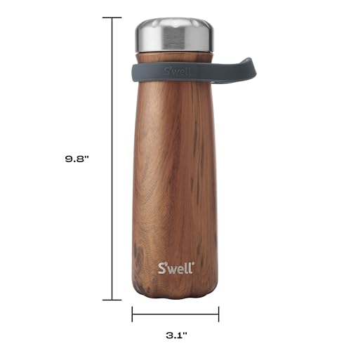 s-well-stainless-steel-traveler-with-handle-24oz-teakwood-triple-layered-vacuum- image 8