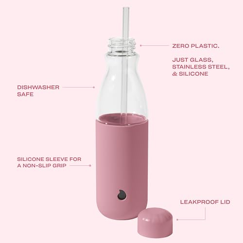 s-well-glass-original-18-oz-water-bottle-with-collapsible-glass-straw-dusty-pink image 8