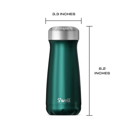 s-well-16oz-traveler-stainless-steel-bottle-green-sapphire-triple-layer-insulate image 8