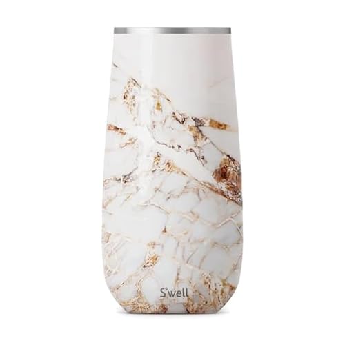 s-well-stainless-steel-champagne-flute-6oz-calacatta-gold-triple-layered-vacuum- image 6