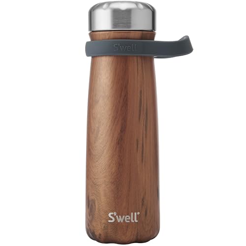 s-well-stainless-steel-traveler-with-handle-24oz-teakwood-triple-layered-vacuum- image 5