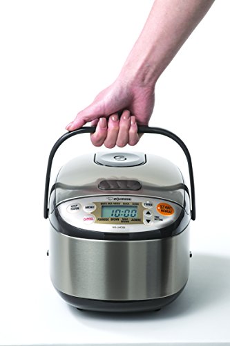 zojirushi-micom-3-cup-rice-cooker-warmer-ns-lhc05-stainless-dark-brown image 8