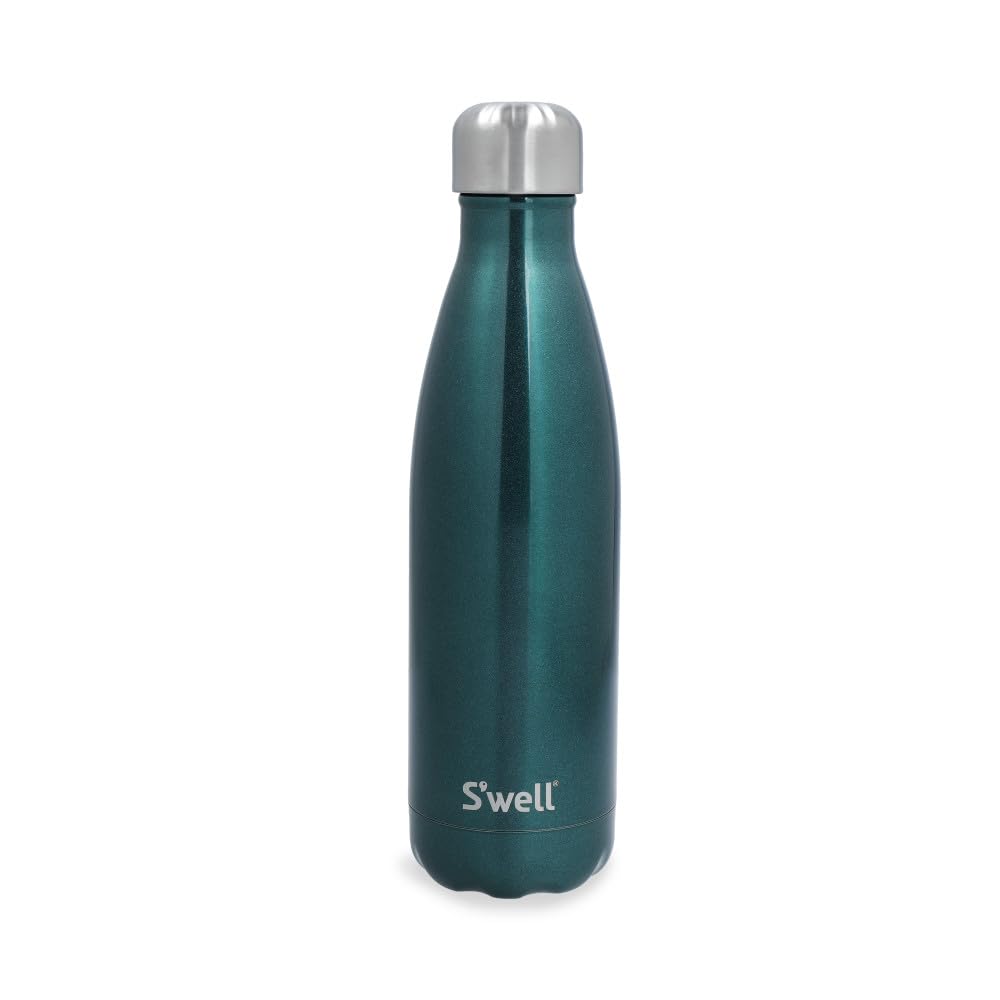 s-well-original-water-bottle-500ml-green-sapphire-triple-layered-vacuum-insulate image 1