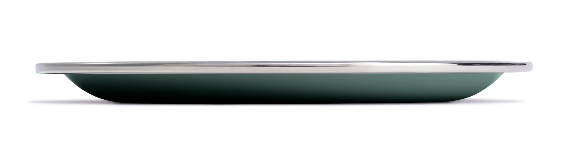 hydro-flask-camp-plate-9-25-inch-fir-green-stainless-steel-outdoor-plate image 1